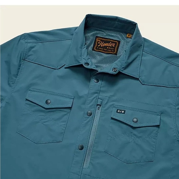 Howler Brothers Emeger Tech Button Down Shirt XL NWT - Picture 2 of 6